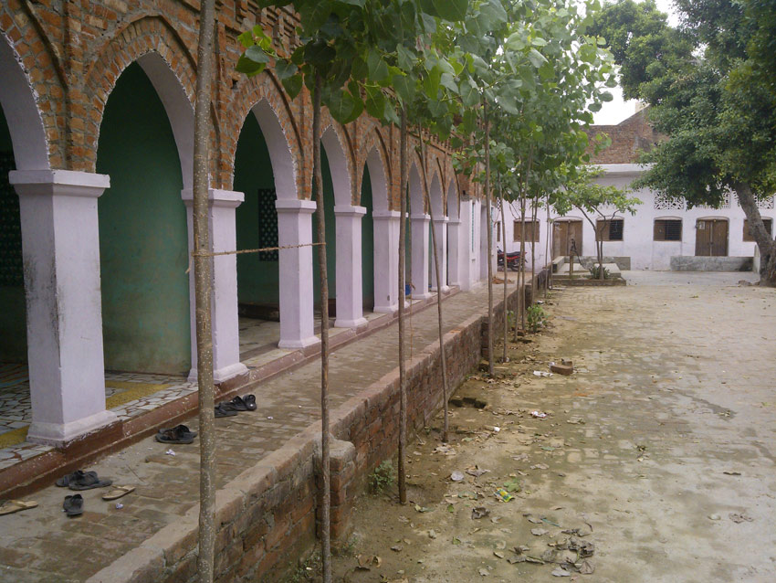 Architectural view of the madrasa